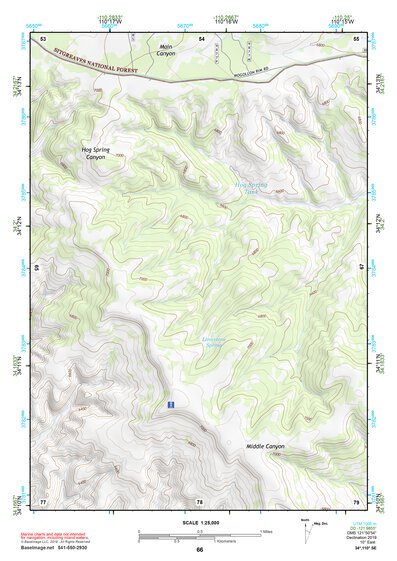 34110SE Page 66 Show Low Topo Preview 1