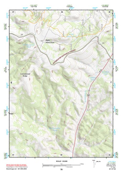 34110SE Page 70 Show Low Topo Preview 1