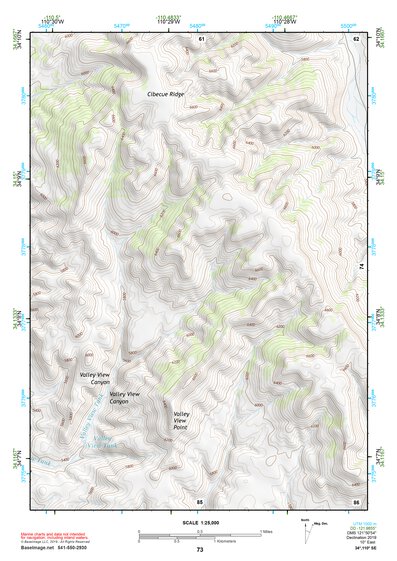 34110SE Page 73 Show Low Topo Preview 1