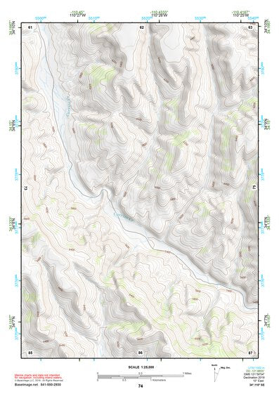 34110SE Page 74 Show Low Topo Preview 1