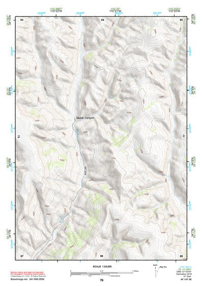 34110SE Page 76 Show Low Topo Preview 1