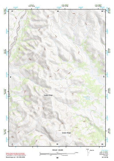 34110SE Page 80 Show Low Topo Preview 1