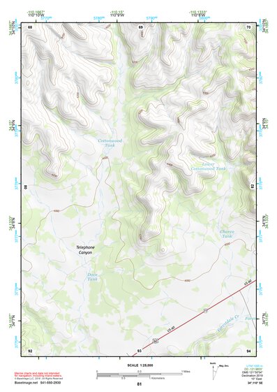 34110SE Page 81 Show Low Topo Preview 1