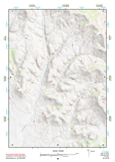 34110SE Page 86 Show Low Topo Preview 1