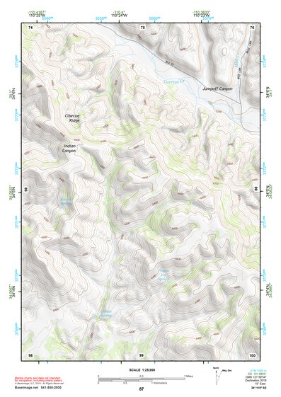 34110SE Page 87 Show Low Topo Preview 1