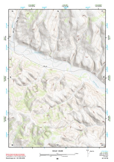 34110SE Page 88 Show Low Topo Preview 1