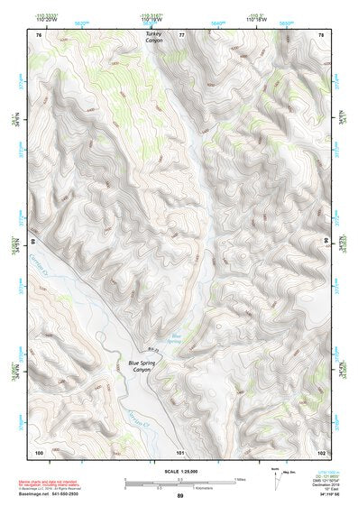 34110SE Page 89 Show Low Topo Preview 1