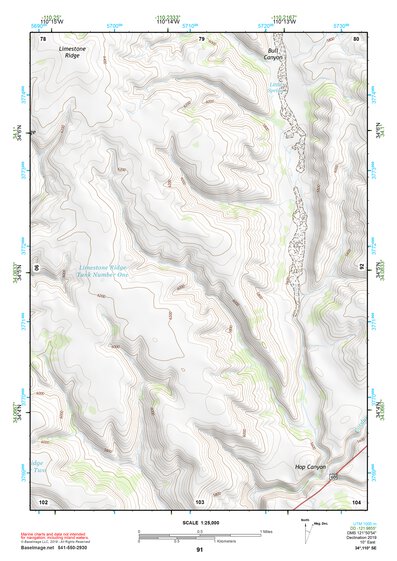 34110SE Page 91 Show Low Topo Preview 1