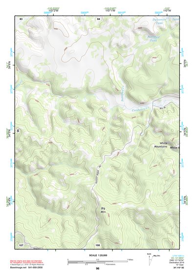 34110SE Page 96 Show Low Topo Preview 1