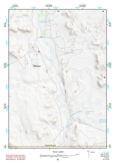 34110SE Page 97 Show Low Topo Preview 1