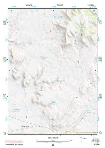 34110SE Page 98 Show Low Topo Preview 1