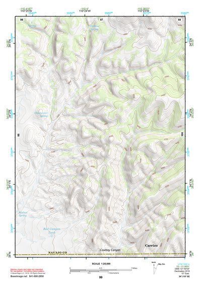 34110SE Page 99 Show Low Topo Preview 1
