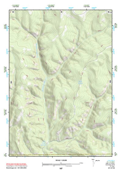 34110SE Page 107 Show Low Topo Preview 1