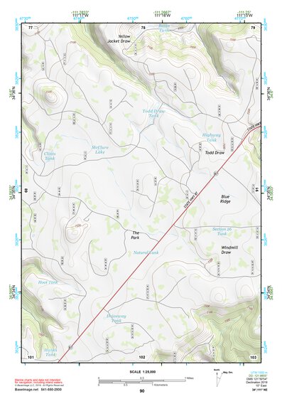 34111NE Page 90 Sedona Topo Preview 1