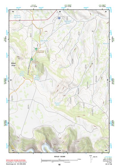 34111NE Page 92 Sedona Topo Preview 1