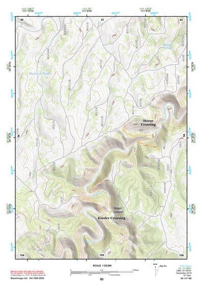 34111NE Page 93 Sedona Topo Preview 1