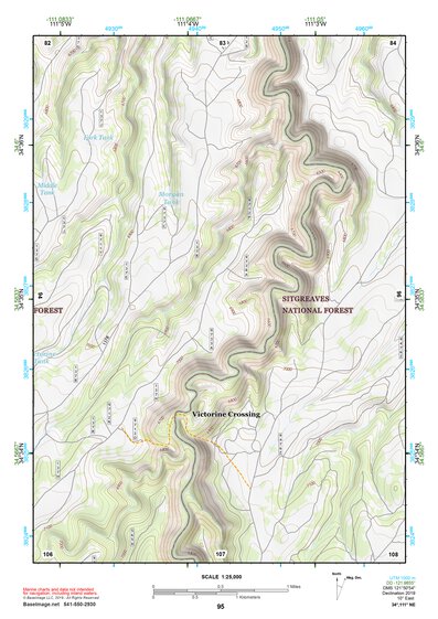 34111NE Page 95 Sedona Topo Preview 1