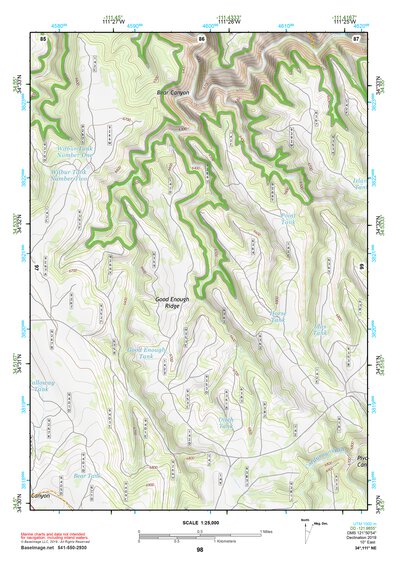 34111NE Page 98 Sedona Topo Preview 1