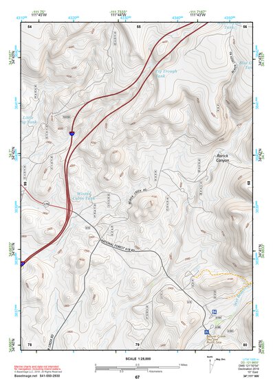 34111NW Page 67 Sedona Topo Preview 1