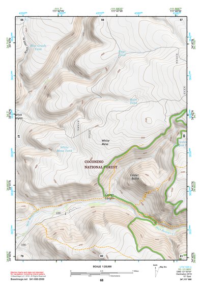 34111NW Page 68 Sedona Topo Preview 1