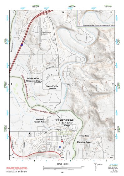 34111NW Page 88 Sedona Topo Preview 1