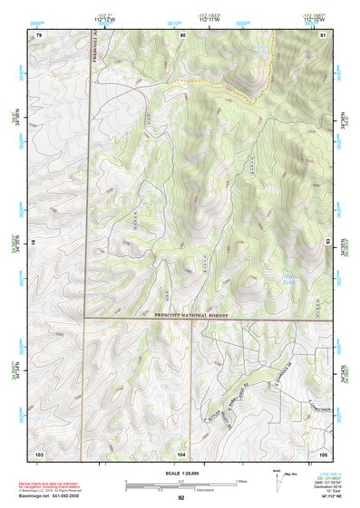 34112NE Page 92 Prescott Topo Preview 1