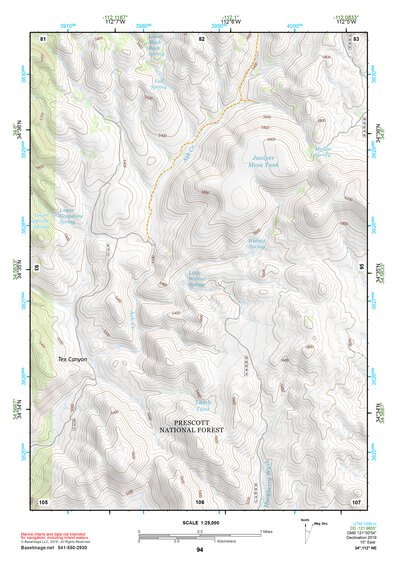 34112NE Page 94 Prescott Topo Preview 1