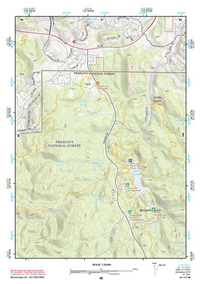34112NE Page 99 Prescott Topo Preview 1