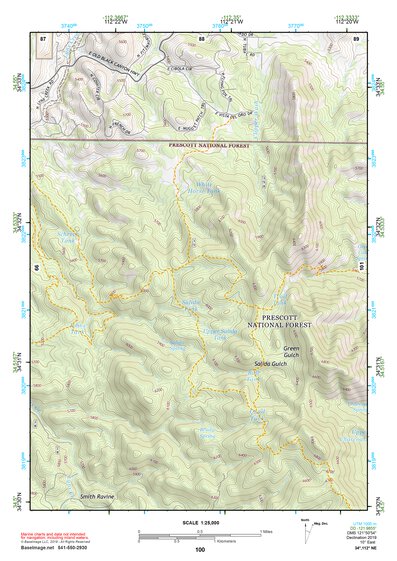 34112NE Page 100 Prescott Topo Preview 1