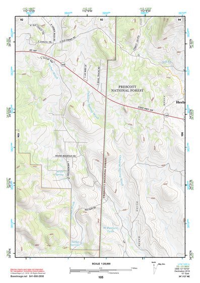 34112NE Page 105 Prescott Topo Preview 1