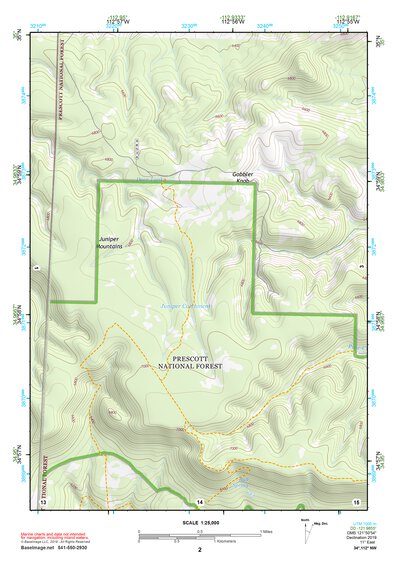 34112NW Page 2 Prescott Topo Preview 1