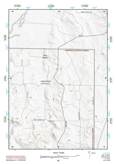 34112NW Page 57 Prescott Topo Preview 1
