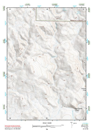 34112NW Page 74 Prescott Topo Preview 1