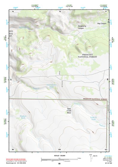 34112NW Page 88 Prescott Topo Preview 1
