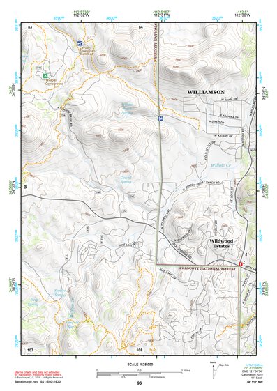 34112NW Page 96 Prescott Topo Preview 1