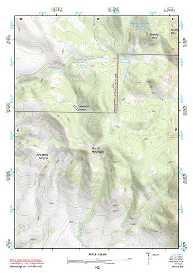 34112NW Page 102 Prescott Topo Preview 1