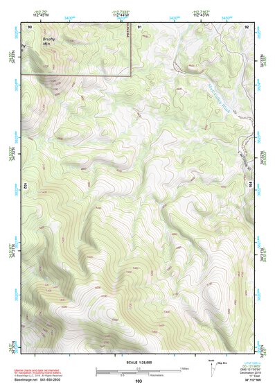 34112NW Page 103 Prescott Topo Preview 1