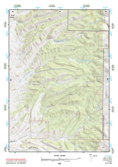 34112NW Page 105 Prescott Topo Preview 1