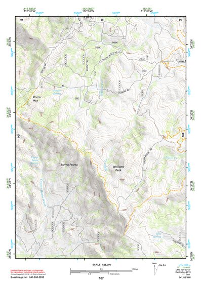 34112NW Page 107 Prescott Topo Preview 1
