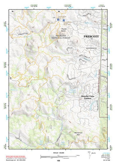 34112NW Page 108 Prescott Topo Preview 1