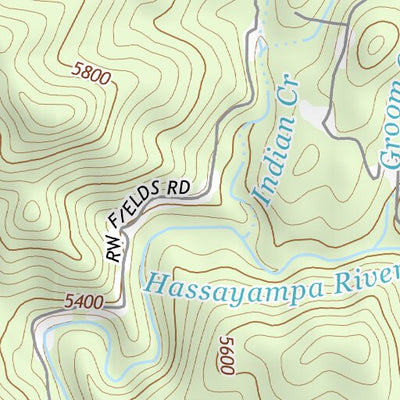 34112SE Page 1 Bradshaw Mountains Topo Preview 3