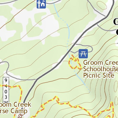 34112SE Page 2 Bradshaw Mountains Topo Preview 2