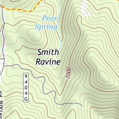 34112SE Page 3 Bradshaw Mountains Topo Preview 2