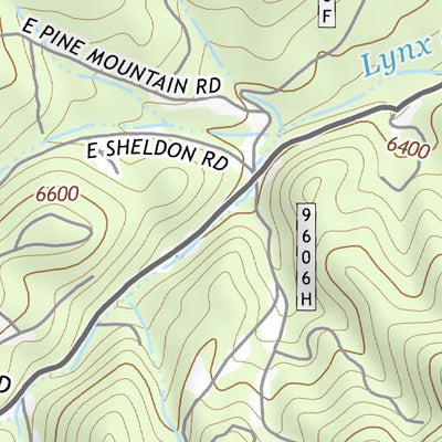 34112SE Page 3 Bradshaw Mountains Topo Preview 3