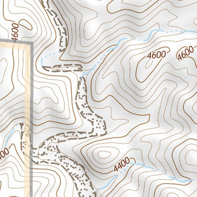 34112SE Page 7 Bradshaw Mountains Topo Preview 3