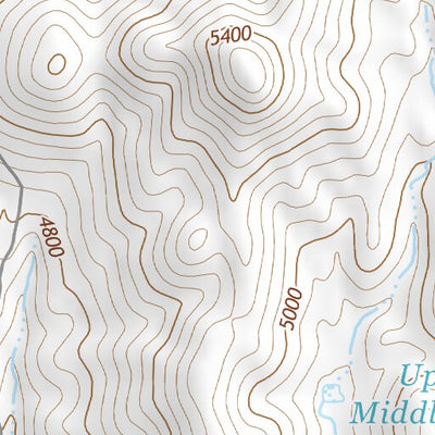 34112SE Page 8 Bradshaw Mountains Topo Preview 3