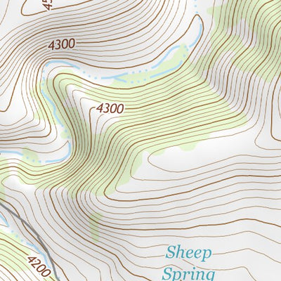 34112SE Page 12 Bradshaw Mountains Topo Preview 3