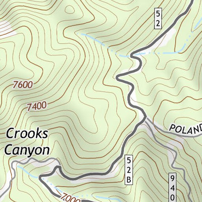 34112SE Page 14 Bradshaw Mountains Topo Preview 2