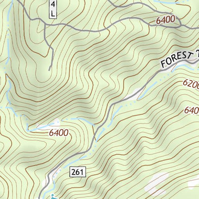 34112SE Page 16 Bradshaw Mountains Topo Preview 3
