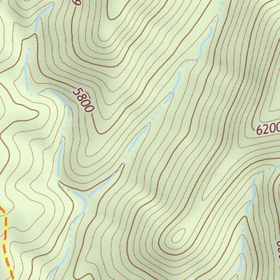 34112SE Page 17 Bradshaw Mountains Topo Preview 3